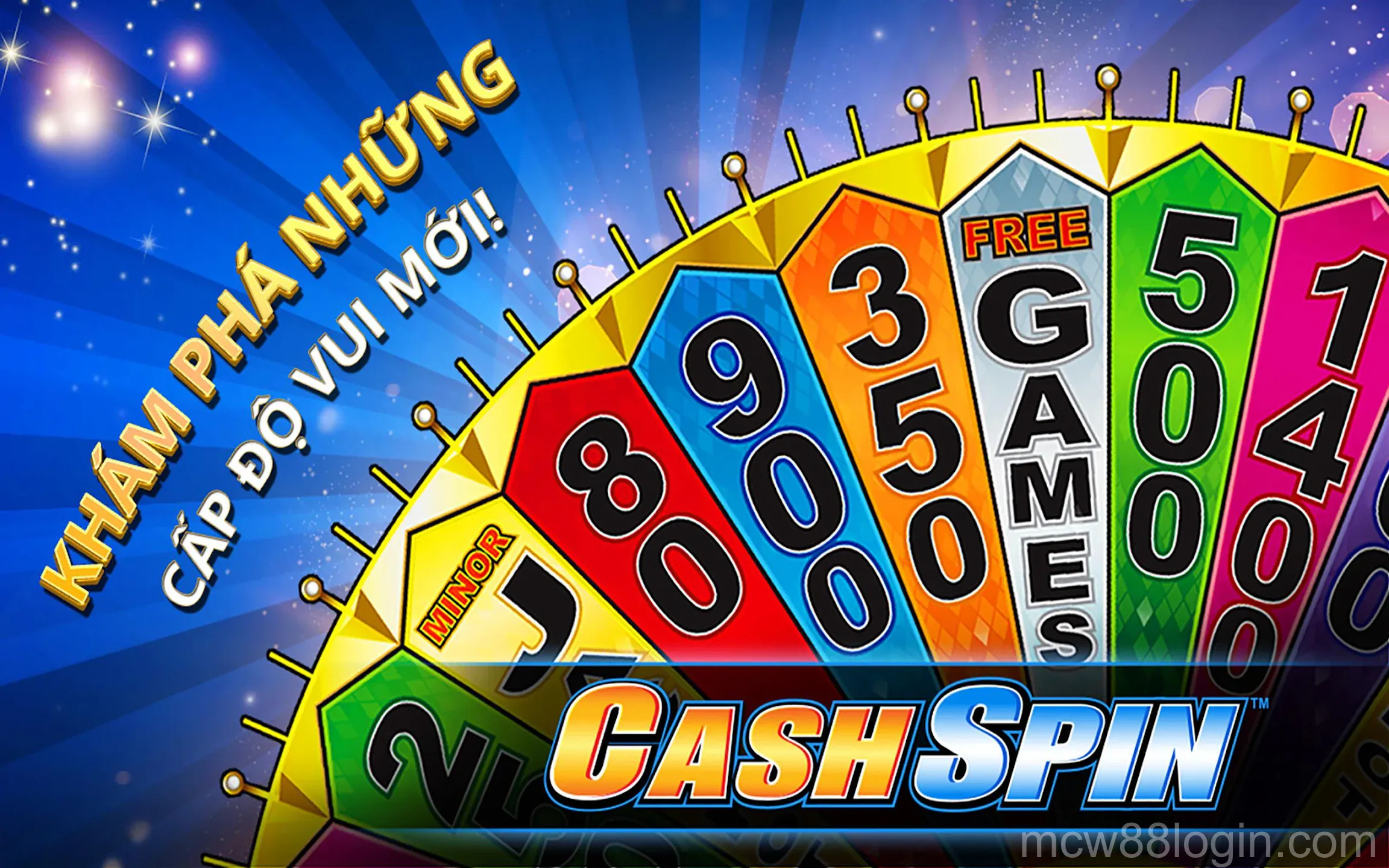 Giao diện chính của ứng dụng MCW88